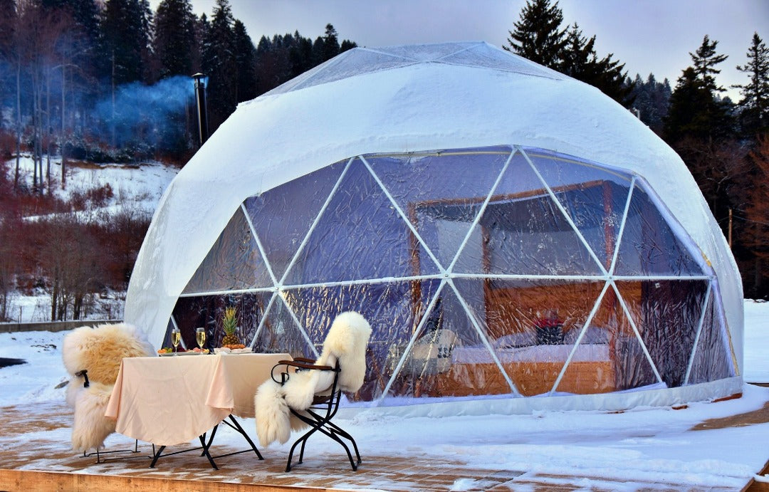 Geodesic Dome Tent - With FREE DECK PLANS